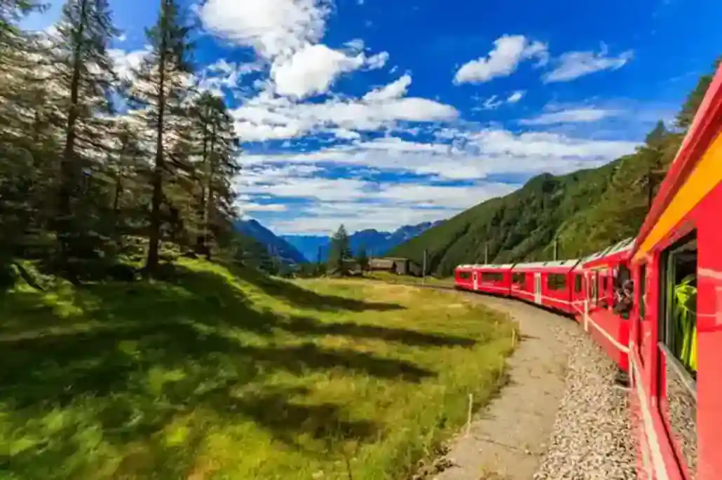 Swiss Panorama Train Journey
